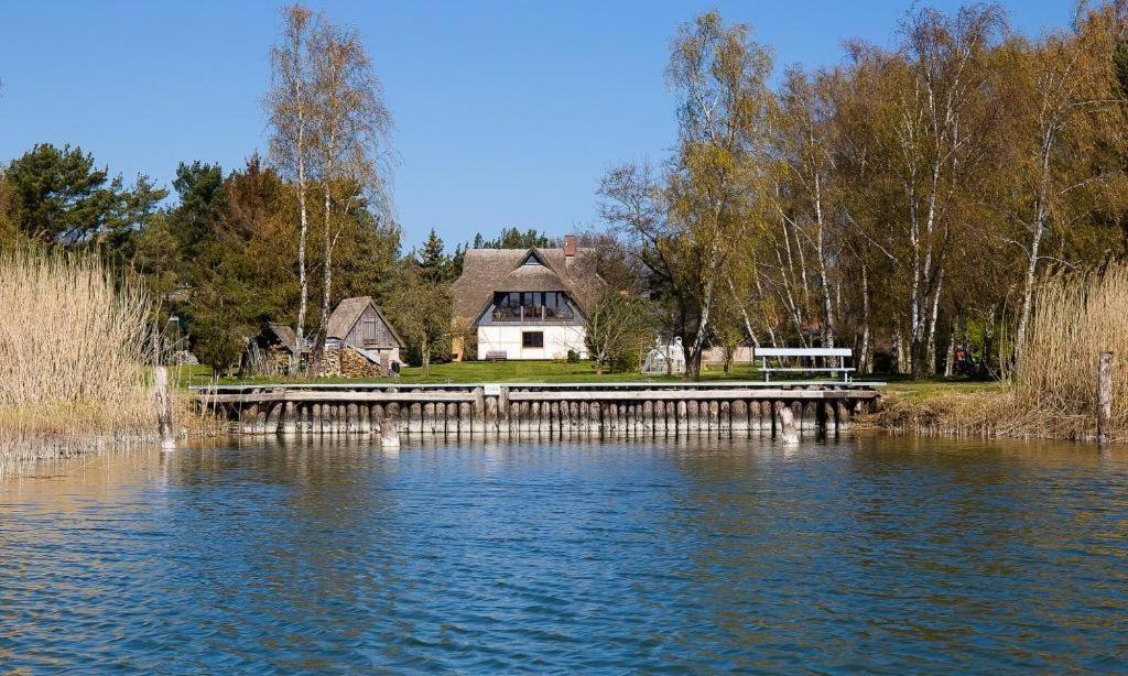 Haus Schilfkante - Wohnung 2 Wieck Exterior foto